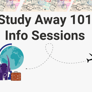 Study Away 101 Info Session Event Flyer